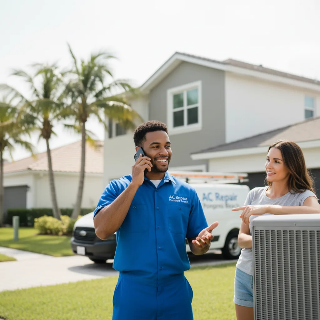 AC Repair Pompano Beach customer support in Waxhaw